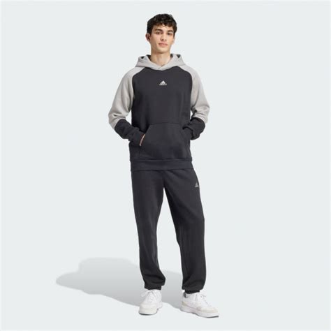 adidas trainingsanzug herren - mgh-black|Adidas Man Sportswear Fleece Colorblock Track Suit (IY0300) .